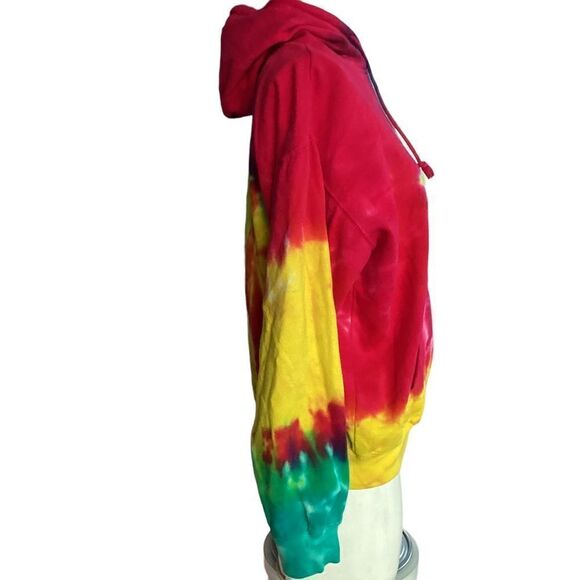 Zunie medium tie dye hoodie. 0648 - Picture 4 of 9